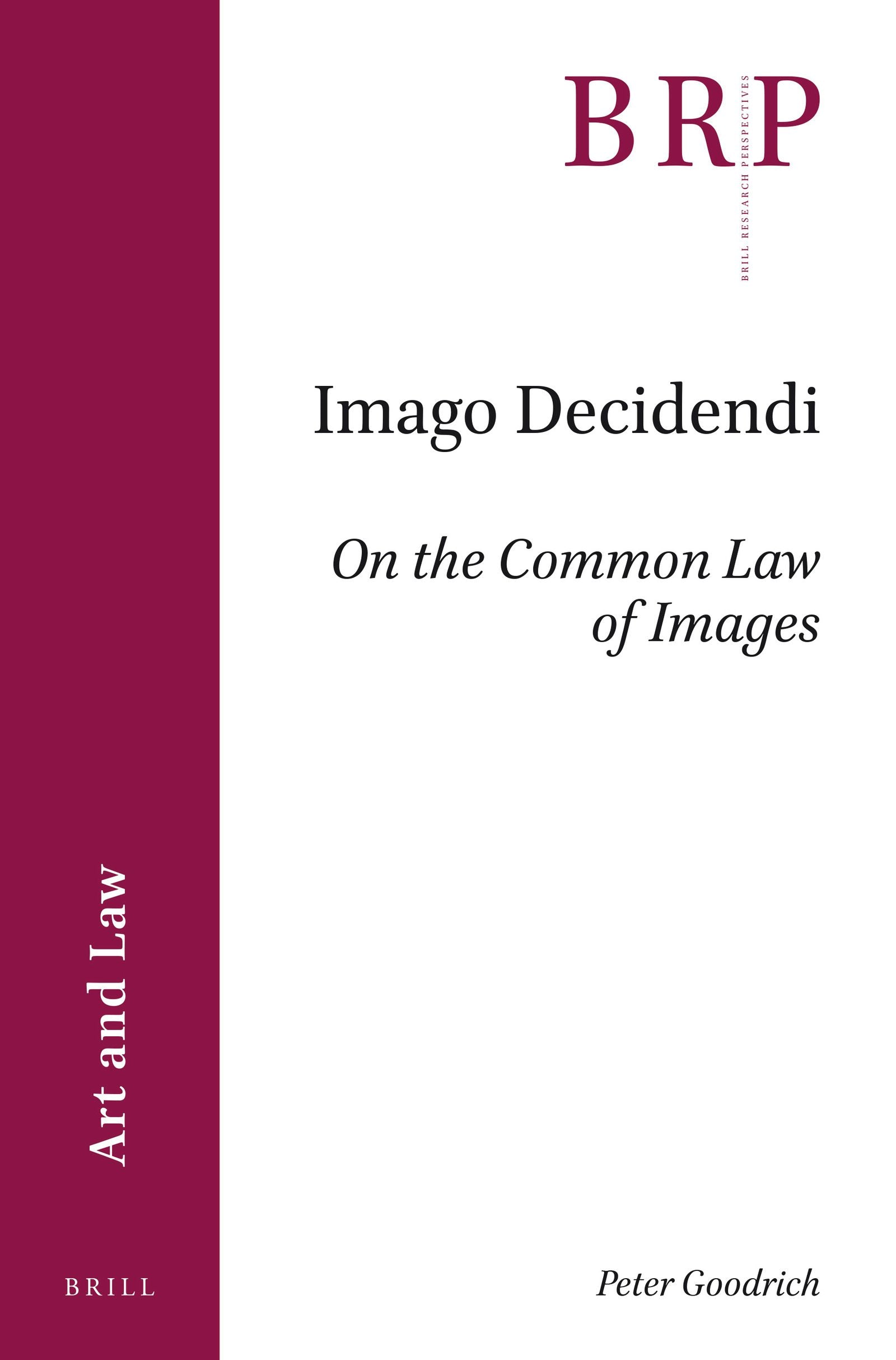 Book cover image for Imago Decidendi ISBN: 9789004354333